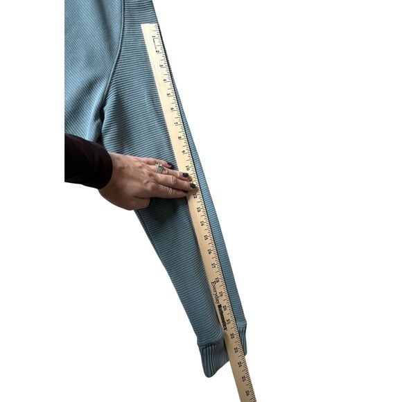 Free People Movement So Fly Henley Layer Green Blue size M long Sleeve - Picture 7 of 12